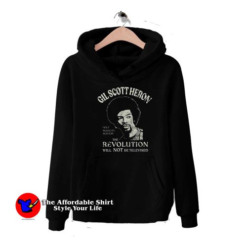 Souled Out GIL Scott Heron The Revolution Unisex Hoodie 500x500 Souled Out GIL Scott Heron The Revolution Unisex Hoodie On Sale