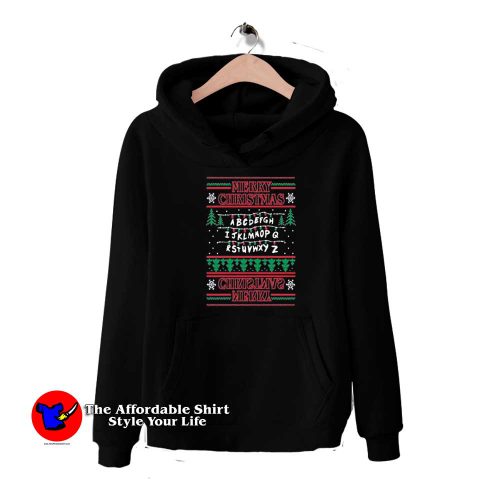 Stranger Things the Upside Down Christmas Hoodie 500x500 Stranger Things the Upside Down Christmas Hoodie On Sale