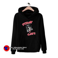 Stray Cats Cat Head Logo VIntage Unisex Hoodie