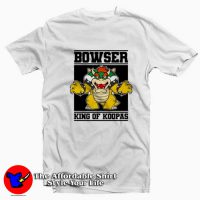 Super Mario Bowser King of Koopas Vintage T-shirt