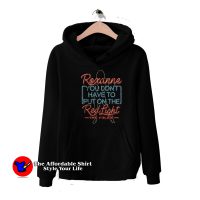 The Police Roxanne Neon Red Light Unisex Hoodie