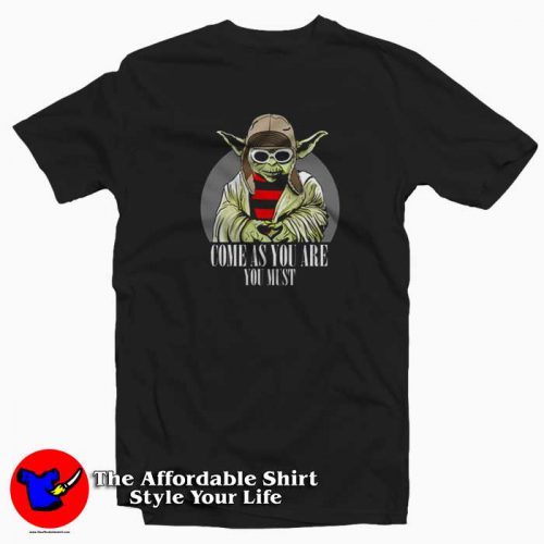 Yoda Come As You Are Quote Authentic Vintage T Shirt 500x500 Yoda Come As You Are Quote Authentic Vintage T shirt On Sale