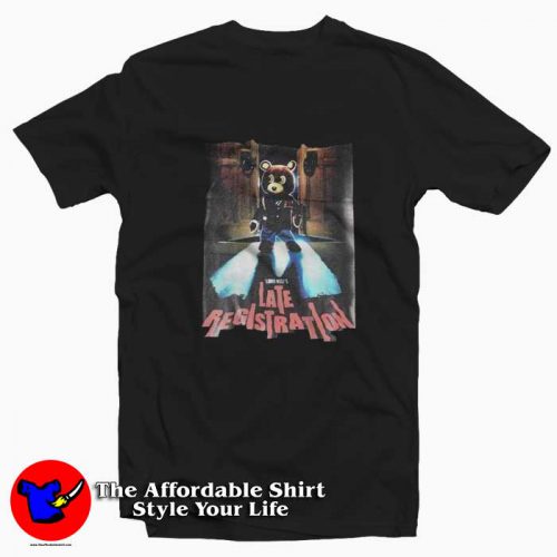 Cheap Late Registration Kanye West Unisex T Shirt 500x500 Cheap Late Registration Kanye West Unisex T shirt On Sale