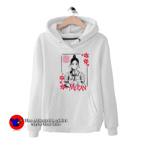 Disney Mulan Live Action Floral Unisex Hoodie 500x500 Disney Mulan Live Action Floral Unisex Hoodie On Sale