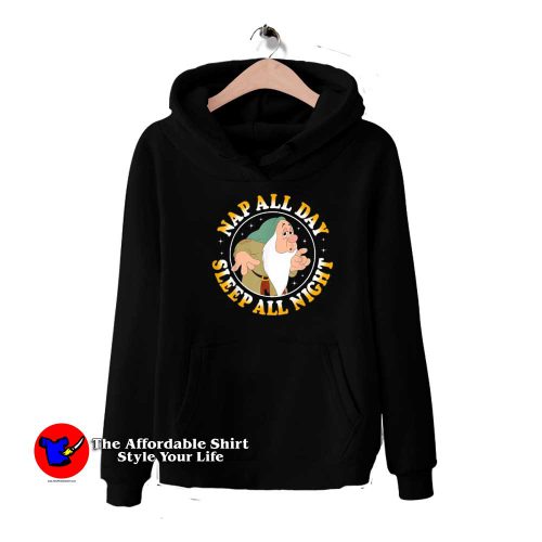 Disney Snow White Dwarf Sleepy Nap All Day Hoodie 500x500 Disney Snow White Dwarf Sleepy Nap All Day Hoodie On Sale