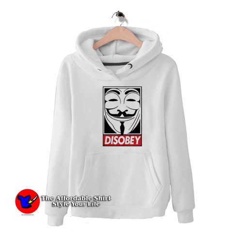 Disobey V For Vendetta Graphic Unisex Hoodie 1 500x500 Disobey V For Vendetta Graphic Unisex Hoodie On Sale