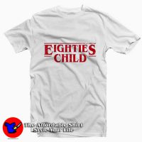 Eighties Stranger Child Funny Things Parody T-shirt