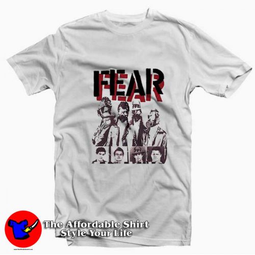 Fear New Band Music Punk Vintage Unisex T Shirt 500x500 Fear New Band Music Punk Vintage Unisex T shirt On Sale