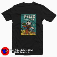 Felix The Cat eats Moon Pie Vintage Unisex T-shirt