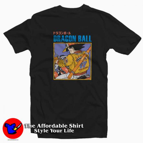 Goku Riding A Motocycle Dragon Ball Unisex T Shirt 500x500 Goku Riding A Motocycle Dragon Ball Unisex T shirt On Sale