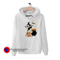 Halloween Witch Pin Up Vintage Retro Unisex Hoodie