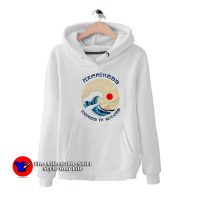 Hapiness Comes In Waves Of Kanagawa Unisex Hoodie