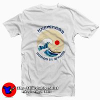 Hapiness Comes In Waves Of Kanagawa Unisex T-shirt