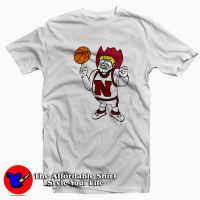 Herbie Husker Basketball Nebraska Mascot Funny T-shirt