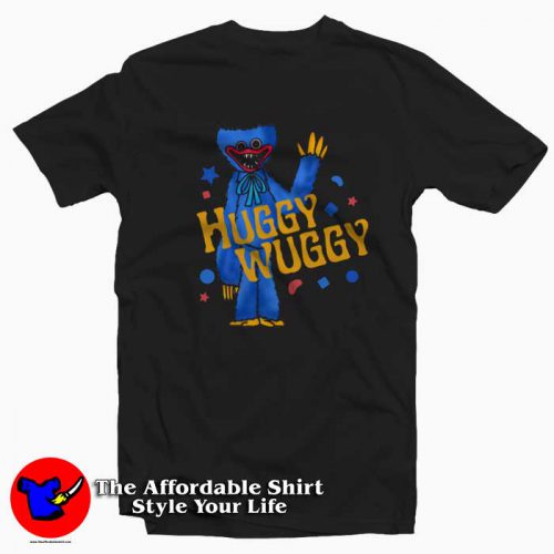 Huggy Wuggy Cute Show The Game Unisex T Shirt 500x500 Huggy Wuggy Cute Show The Game Unisex T shirt On Sale