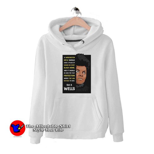 Ida B Wells A Winchester Rifle Graphic Unisex Hoodie 500x500 Ida B Wells A Winchester Rifle Graphic Unisex Hoodie On Sale