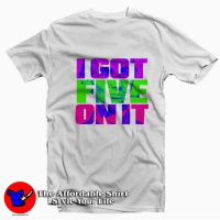 Luniz I Got Five On It Graphic Colorfull Unisex T-shirt