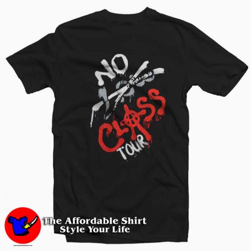 Machine Gun Kelly No Class Tour Vintage T Shirt 500x500 Machine Gun Kelly No Class Tour Vintage T shirt On Sale