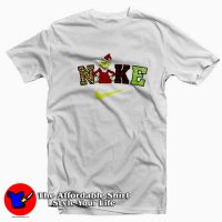 Nike x Grinch Christmas Leopard Buffalo Pattern T-shirt