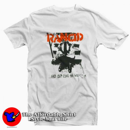 Rancid And Out Come The Wolves Vintage T Shirt 500x500 Rancid And Out Come The Wolves Vintage T shirt On Sale