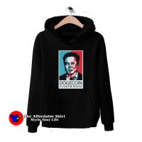 Retro Elon Musk Dogecoin Is For The People Hoodie