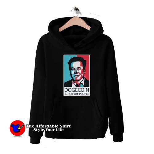 Retro Elon Musk Dogecoin Is For The People Hoodie 500x500 Retro Elon Musk Dogecoin Is For The People Hoodie On Sale