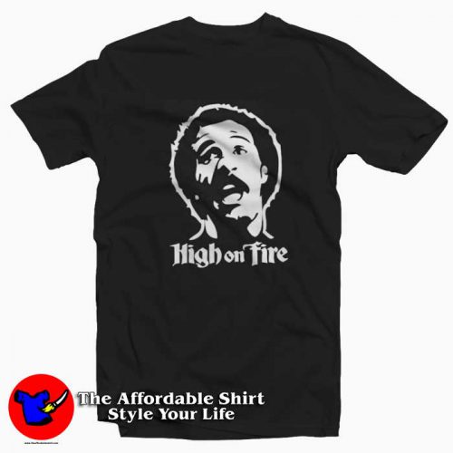 Richard Pryor Comedy High on Fire Unisex T Shirt 500x500 Richard Pryor Comedy High on Fire Unisex T shirt On Sale