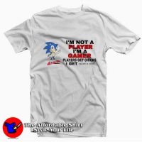 Sonic I’m Not Player I’m A Gamer Unisex T-shirt