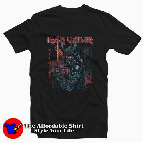 Star Wars Senjutsu Iron Maiden Darth Vader T Shirt 500x500 Star Wars Senjutsu Iron Maiden Darth Vader T shirt On Sale