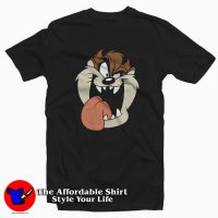 Taz Maniac Looney Tunes Funny Vintage T-shirt