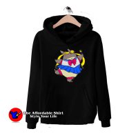 Totoro Mashup Sailor Moon Funny Parody Hoodie