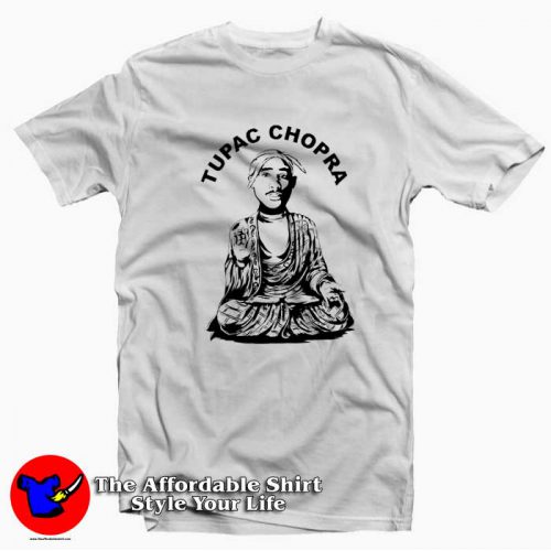 Tupac Chopra Funny Rapper Mashup Unisex T Shirt 500x500 Tupac Chopra Funny Rapper Mashup Unisex T shirt On Sale