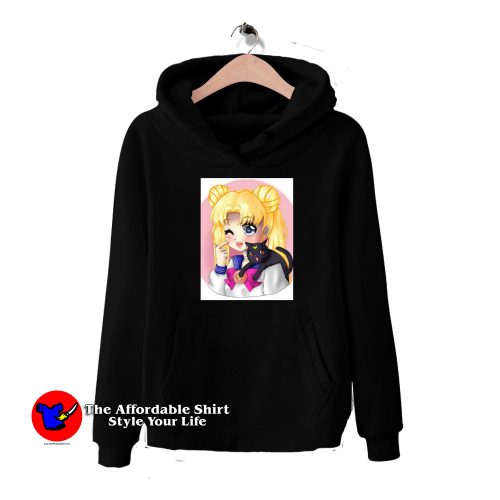 Usagi and Luna sSailor Moon Unisex Hoodie 500x500 Usagi and Luna Sailor Moon Unisex Hoodie On Sale