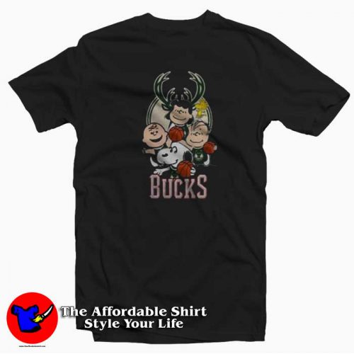 Bucks Peanuts Parody Vintage Unisex T Shirt 500x500 Bucks Peanuts Parody Vintage Unisex T shirt On Sale