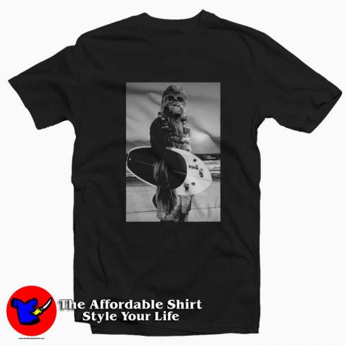 Chewbacca Surfing Star Wars Vintage Surf T Shirt 500x500 Chewbacca Surfing Star Wars Vintage Surf T shirt On Sale