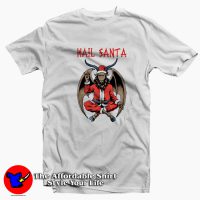 Christmas Hail Santa Satanism Goat Parody T-shirt