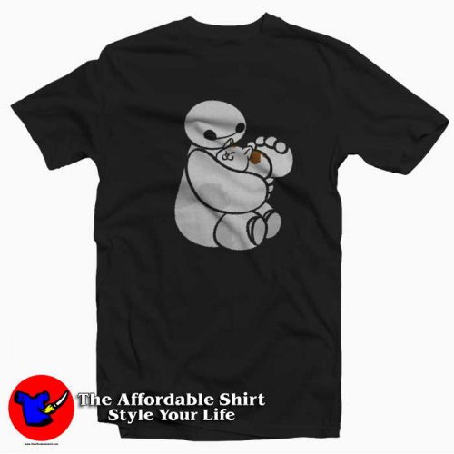 Disney Big Hero 6 Baymax Cat Cute Unisex T Shirt 500x500 Disney Big Hero 6 Baymax Cat Cute Unisex T shirt On Sale