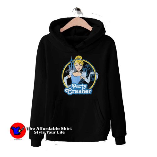 Disney Cinderella Party Crasher Unisex Hoodie 500x500 Disney Cinderella Party Crasher Unisex Hoodie On Sale