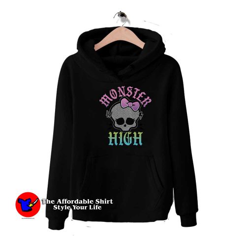 Funny Monster High Color Skull Logo Unisex Hoodie 500x500 Funny Monster High Color Skull Logo Unisex Hoodie On Sale