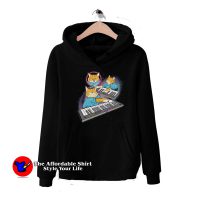 Funny Parody Keyboard Cat Unisex Hoodie