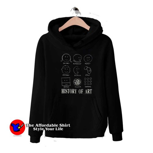 History of Art Vintage Graphic Unisex Hoodie 500x500 History of Art Vintage Graphic Unisex Hoodie On Sale