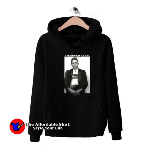 Johnny Cash American Rebel Mugshot Unisex Hoodie 500x500 Johnny Cash American Rebel Mugshot Unisex Hoodie On Sale