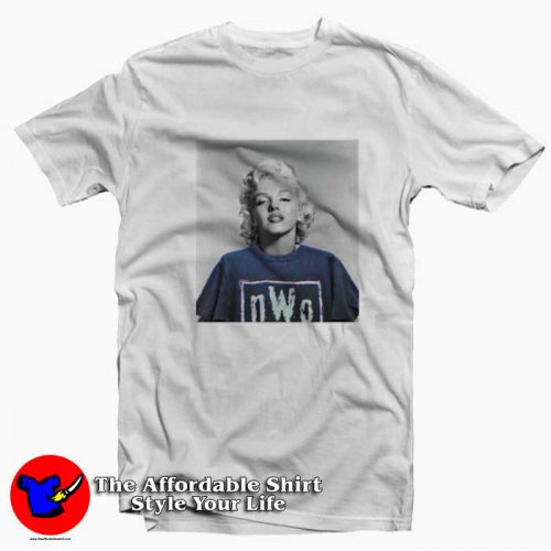 Marilyn Monroe Norma Jeane Wearing NWO T Shirt 500x500 Marilyn Monroe Norma Jeane Wearing NWO T shirt On Sale