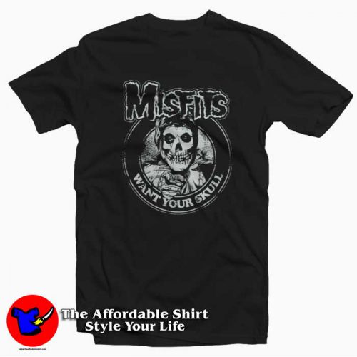 Misfits Want Your Skull Danzig Horror Punk T Shirt 500x500 Misfits Want Your Skull Danzig Horror Punk T shirt On Sale