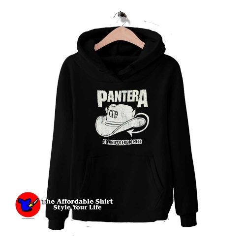 Pantera Distressed Hat Cowboy From Hell Hoodie 500x500 Pantera Distressed Hat Cowboy From Hell Hoodie On Sale