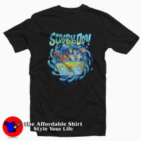 Scooby Doo Mystery Machine Portal Group Shot T-shirt