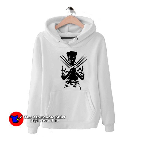 Silhouette Logan Wolverine Xmen Marvel Hoodie 500x500 Silhouette Logan Wolverine Xmen Marvel Hoodie On Sale