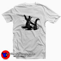 Vintage Bigfoot Loch Ness Monster Funny T-shirt