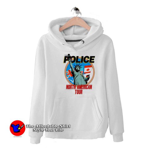 Vintage The Police North American Tour 1983 Hoodie 500x500 Vintage The Police North American Tour 1983 Hoodie On Sale