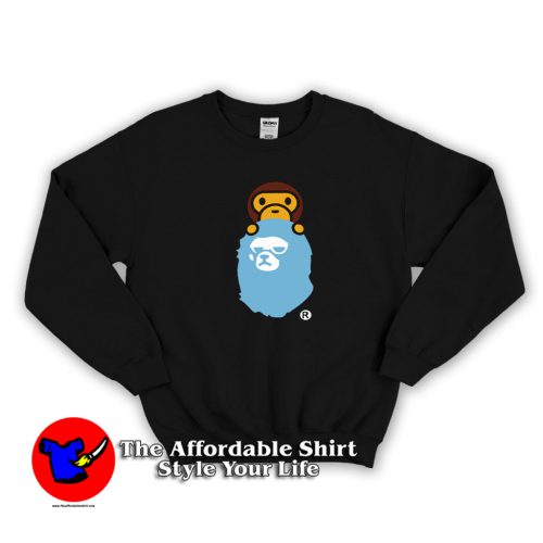 A Bathing Ape Double Head Monkey Camo Sweatshirt 500x500 A Bathing Ape Double Head Monkey Camo Sweatshirt On Sale